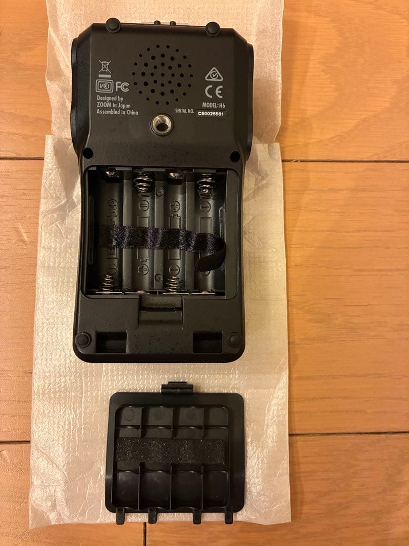 ZOOM H6 BLACK ハンディレコーダー