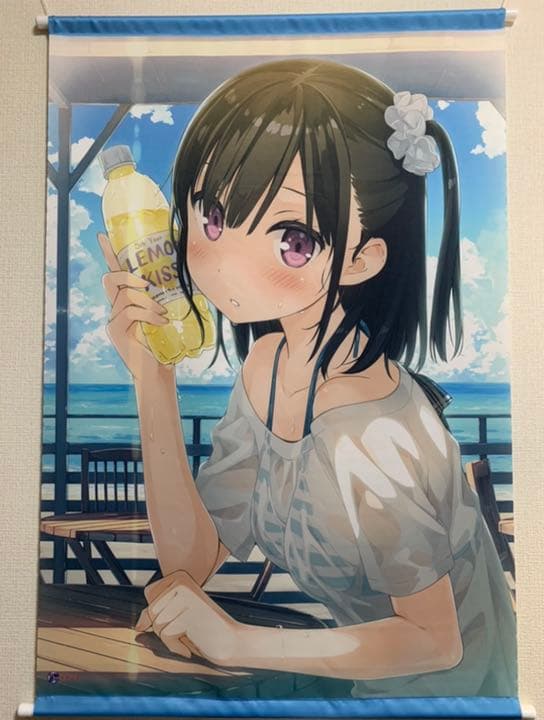 イラストレーター カントク B1大型タペストリー しずく