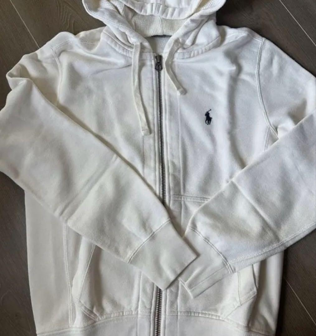 Polo Ralph Lauren ラルフローレン ジップパーカー サーマル生地