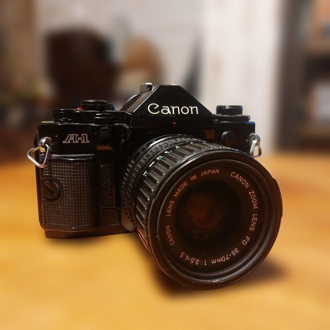 Canon A-1 フィルム一眼レフカメラ