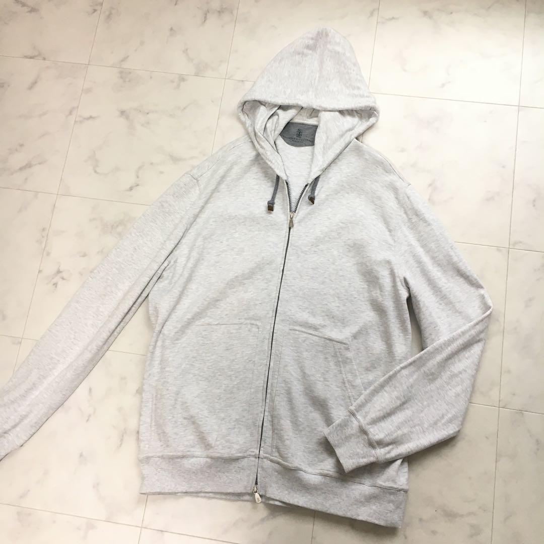 美品　BRUNELLO CUCINELLI ブルネロクチネリ　パーカー　メンズ