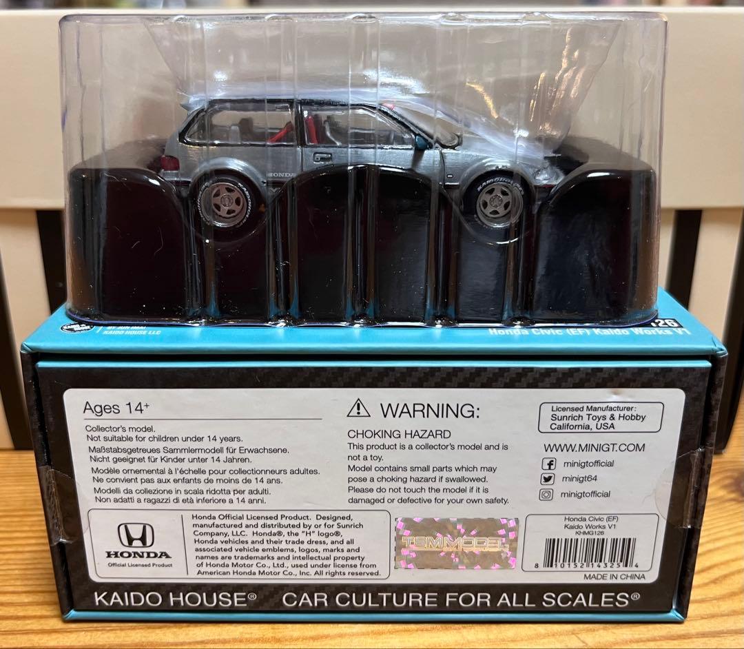 MINI GT Kaido house Honda CIVIC EFチェイスカー