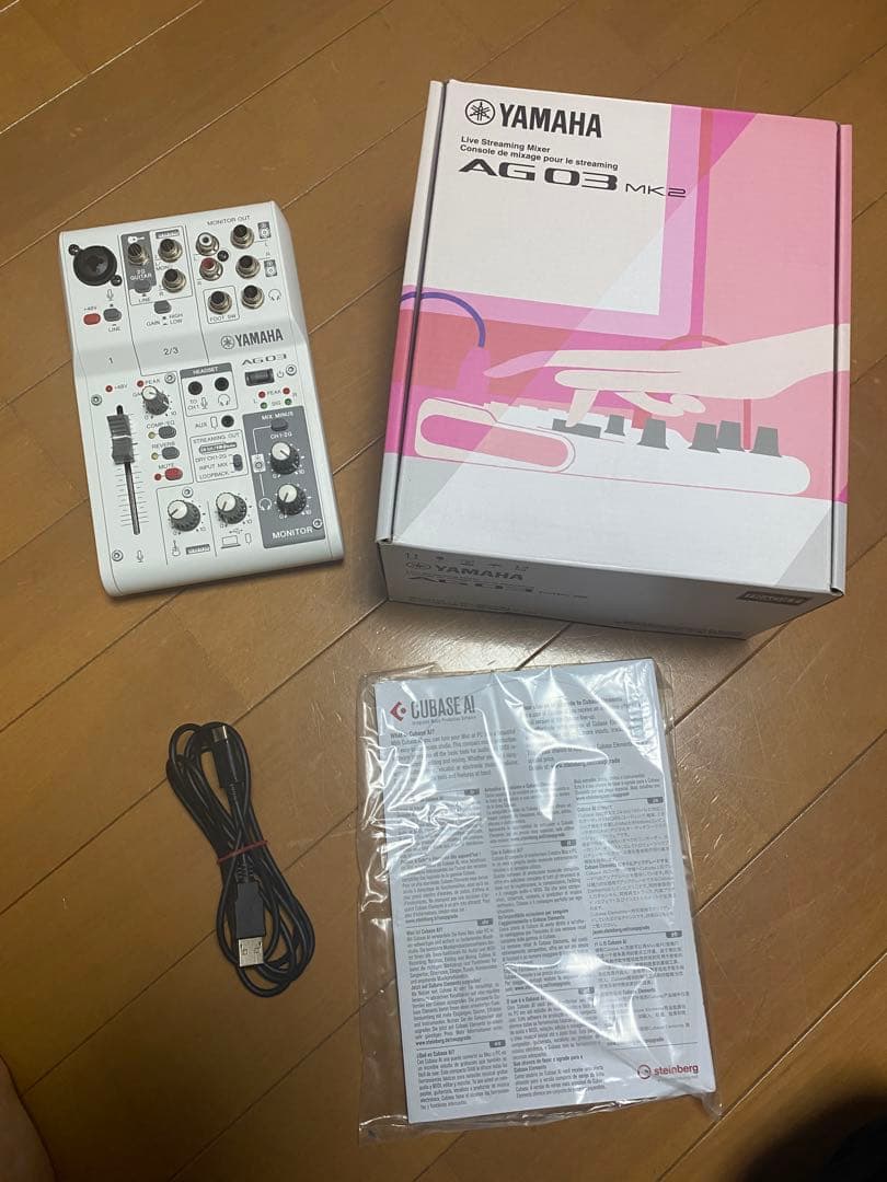 【美品】YAMAHA AG03 USBオーディオインターフェース