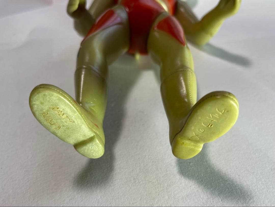 当時物 ブルマァク ウルトラの父 ソフビ 20cm