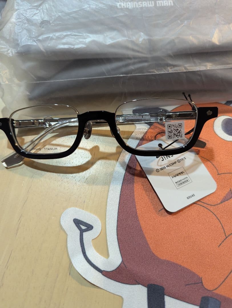 【未使用】JINS x チェンソーマン コラボ レゼモデル 眼鏡