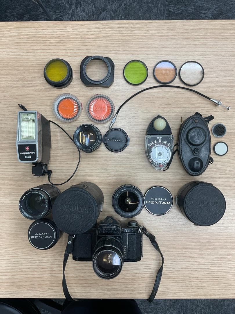 Asahi Pentax 一眼レフ Takumarレンズセット　ジャンク