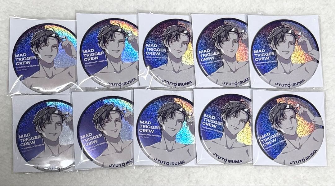 ホログラム缶バッジ　銃兎