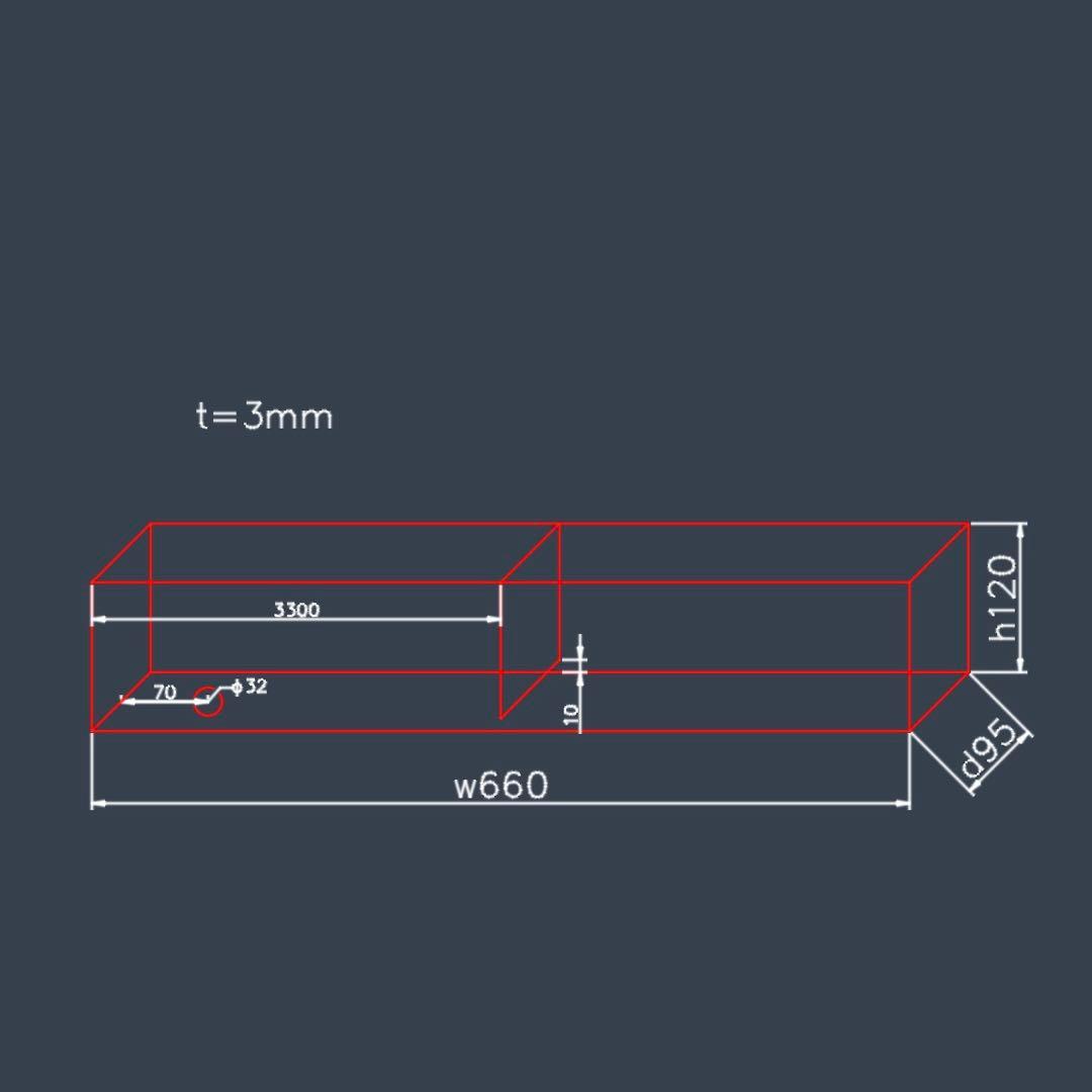 【M1101】オーダーメイドアクリル濾過槽