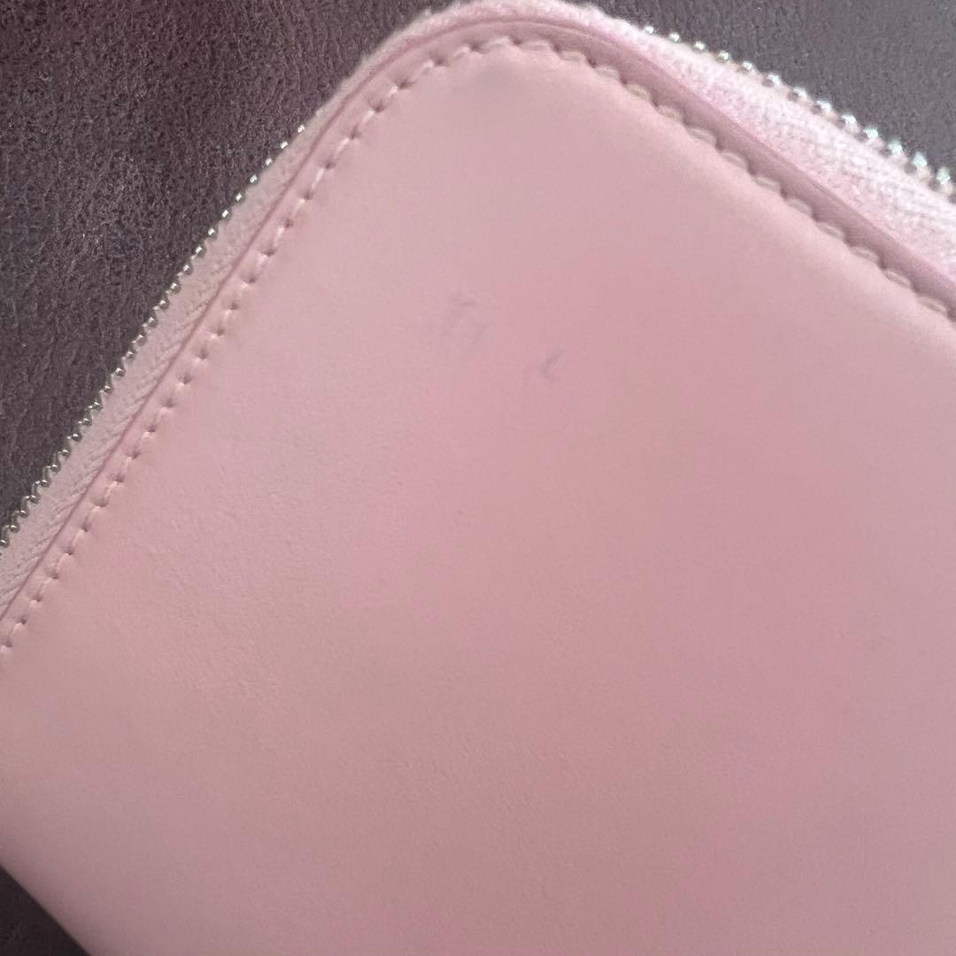 acne studious 財布 ピンク