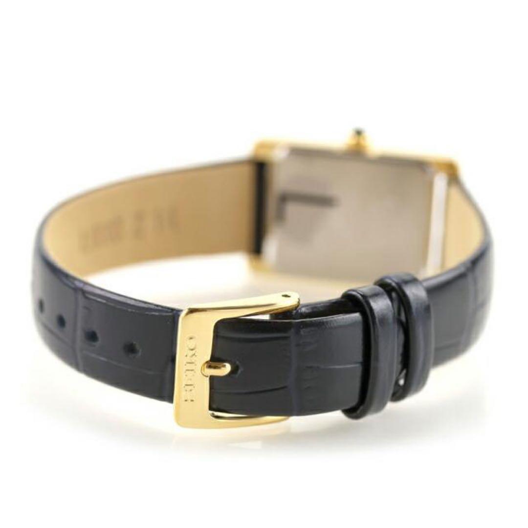 セイコー　ナノユニバース　SSEH026 ブラック　ゴールド　腕時計