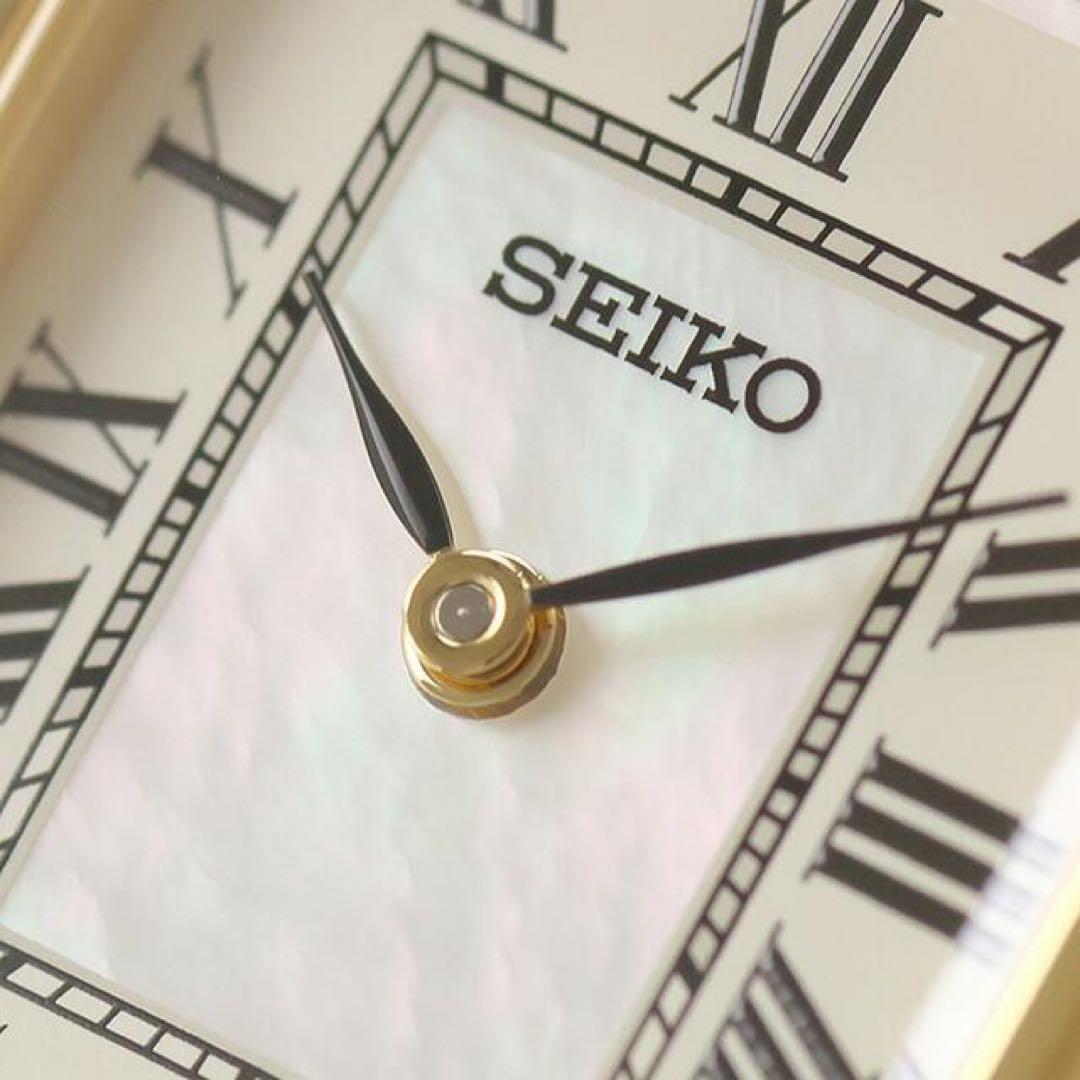 セイコー　ナノユニバース　SSEH026 ブラック　ゴールド　腕時計