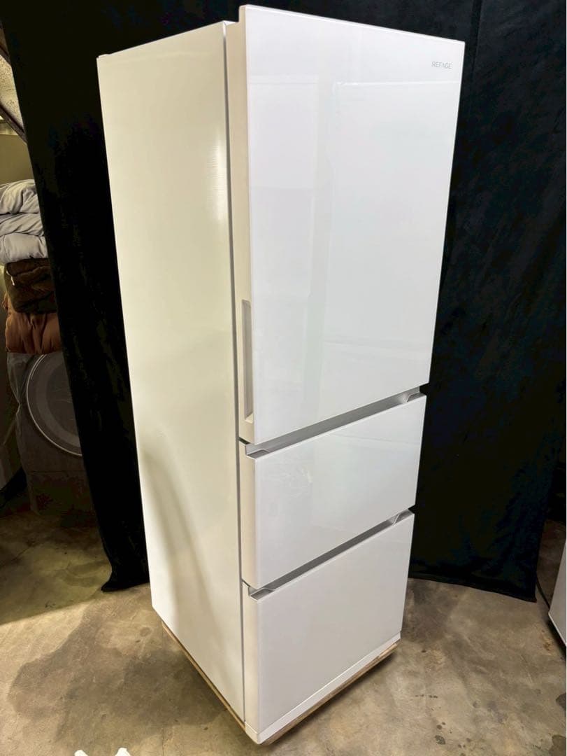 【ST】ヤマダデンキ 冷蔵庫 YRZ-F36K 358L 2022年製