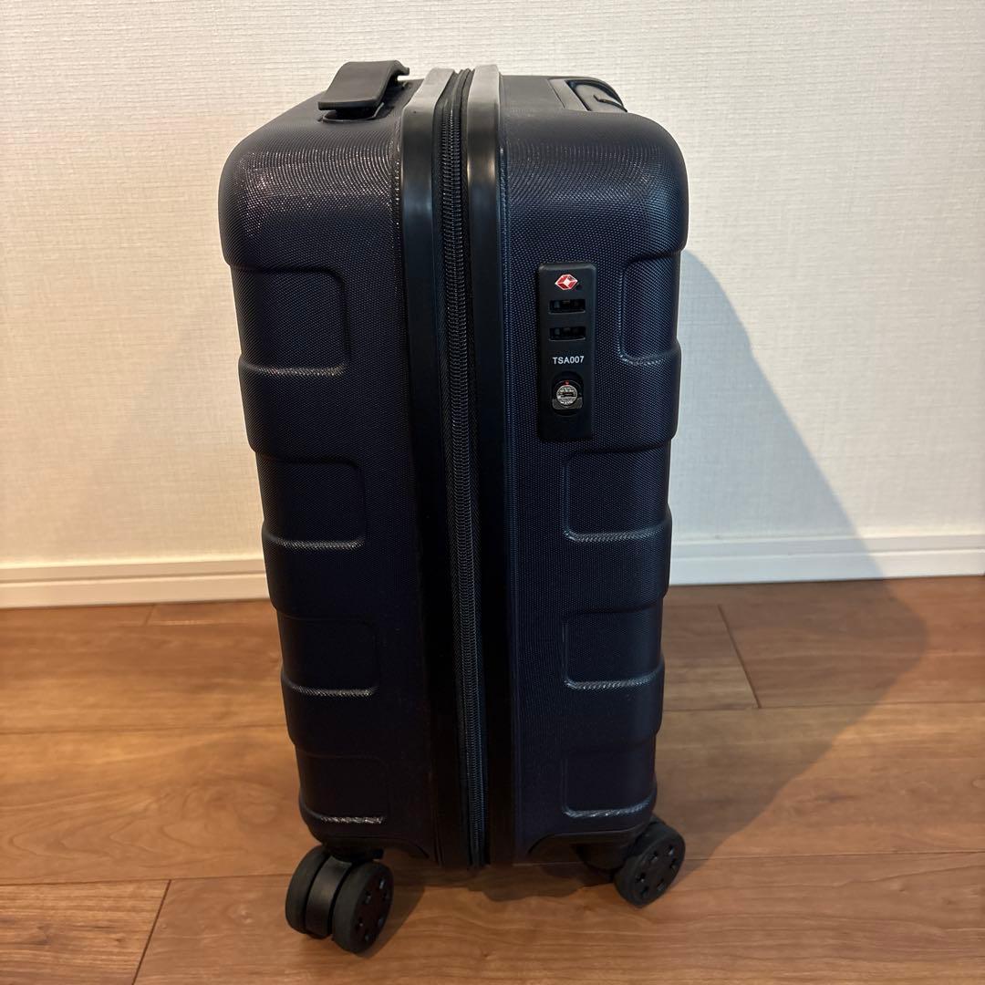 無印良品 スーツケース ネイビー 19リットル