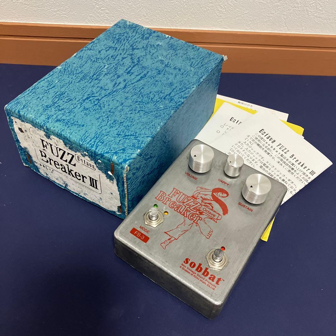 sobbat FB-3 Fuzz Breaker Ⅲ ソバット ファズ 日本製