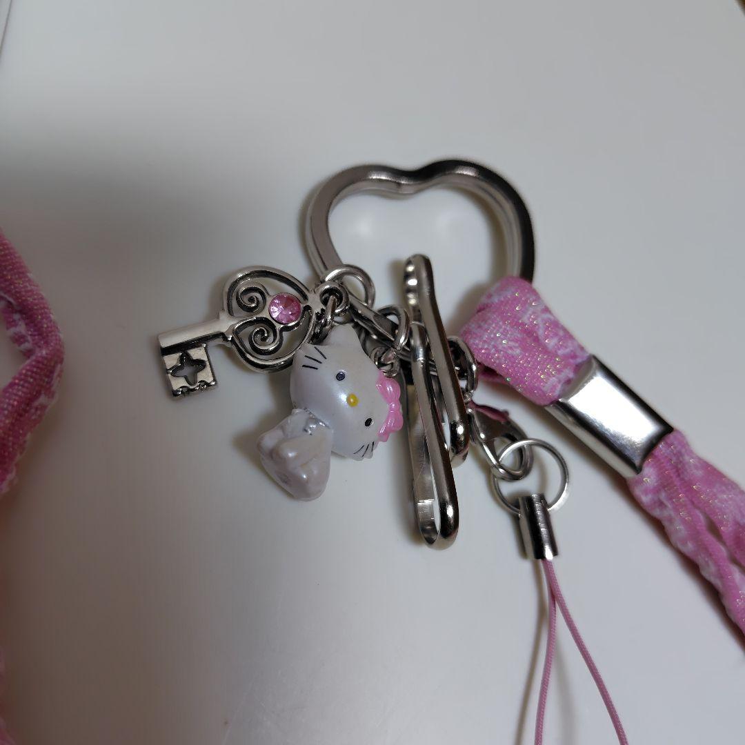 サンリオ チャーミーキティ ネックストラップ 希少 鍵