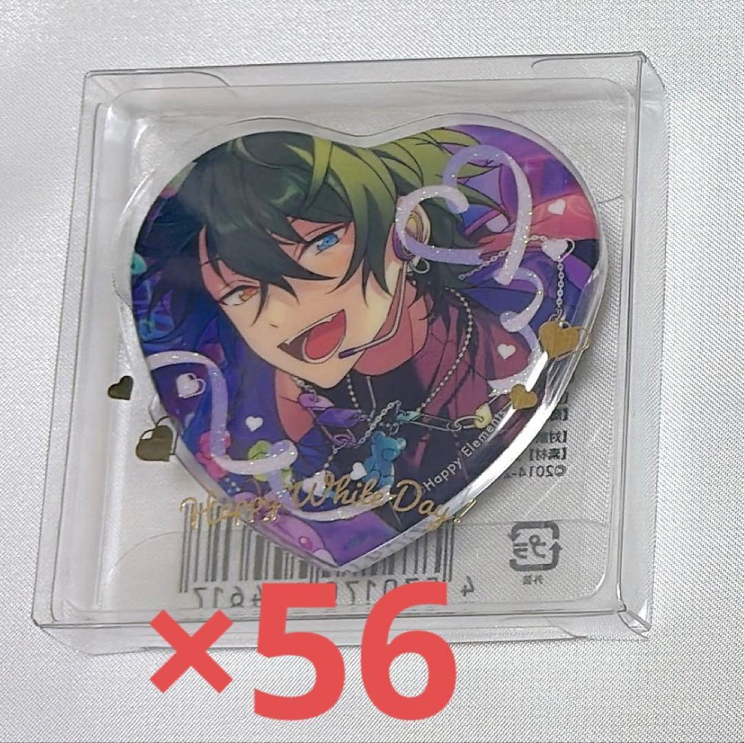 あんスタ ホワイトデー ハート缶バッジ 影片みか