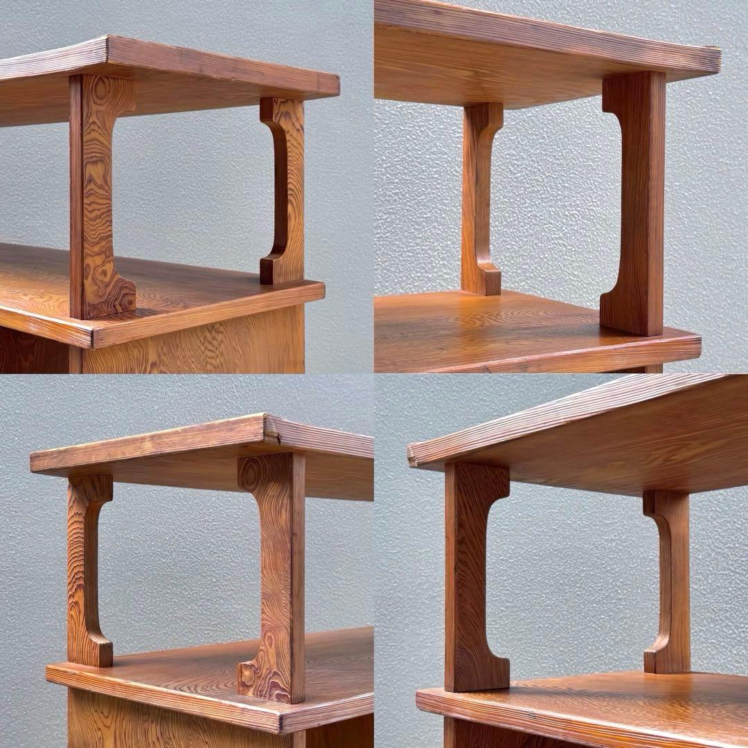 昭和レトロ アンティーク 屋久杉 サイドボード キャビネット 戸棚 民芸家具