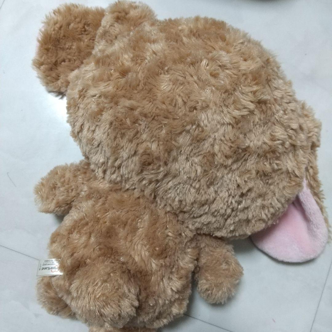 サンリオ　シュガーバニーズ　くろうさ　ぬいぐるみ　ハートランド