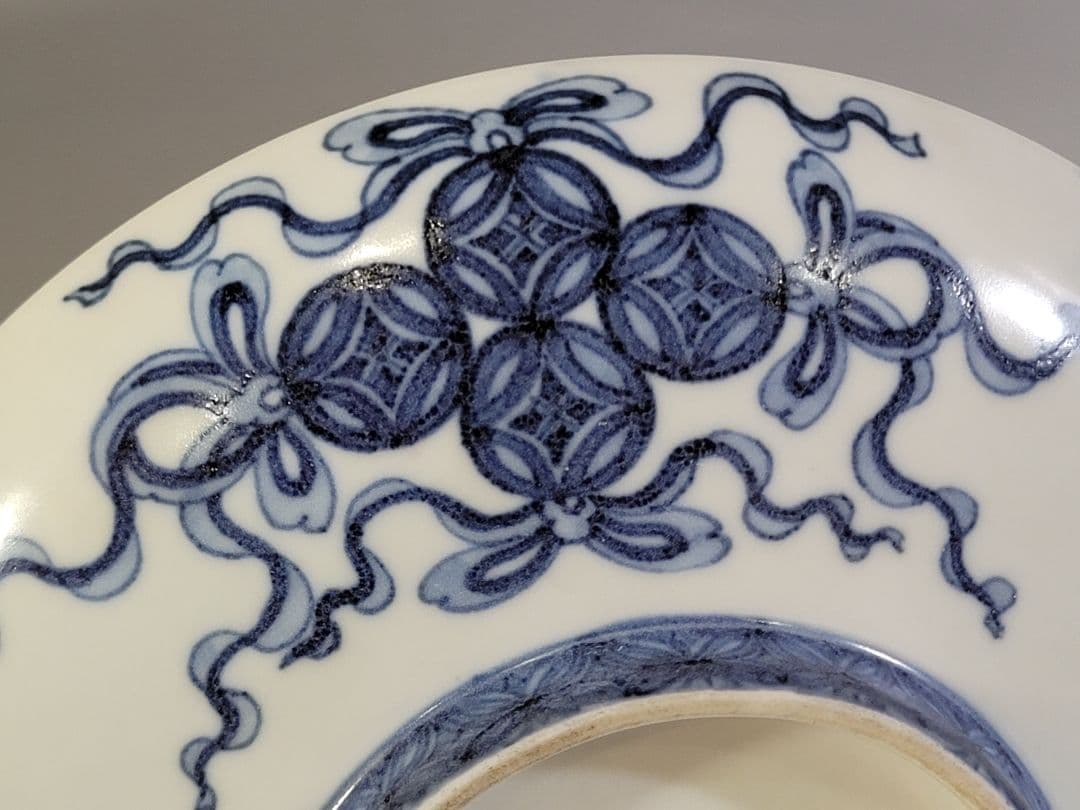 DT598 菊御紋 徳川紋 色絵 鍋島皿 一対 希少