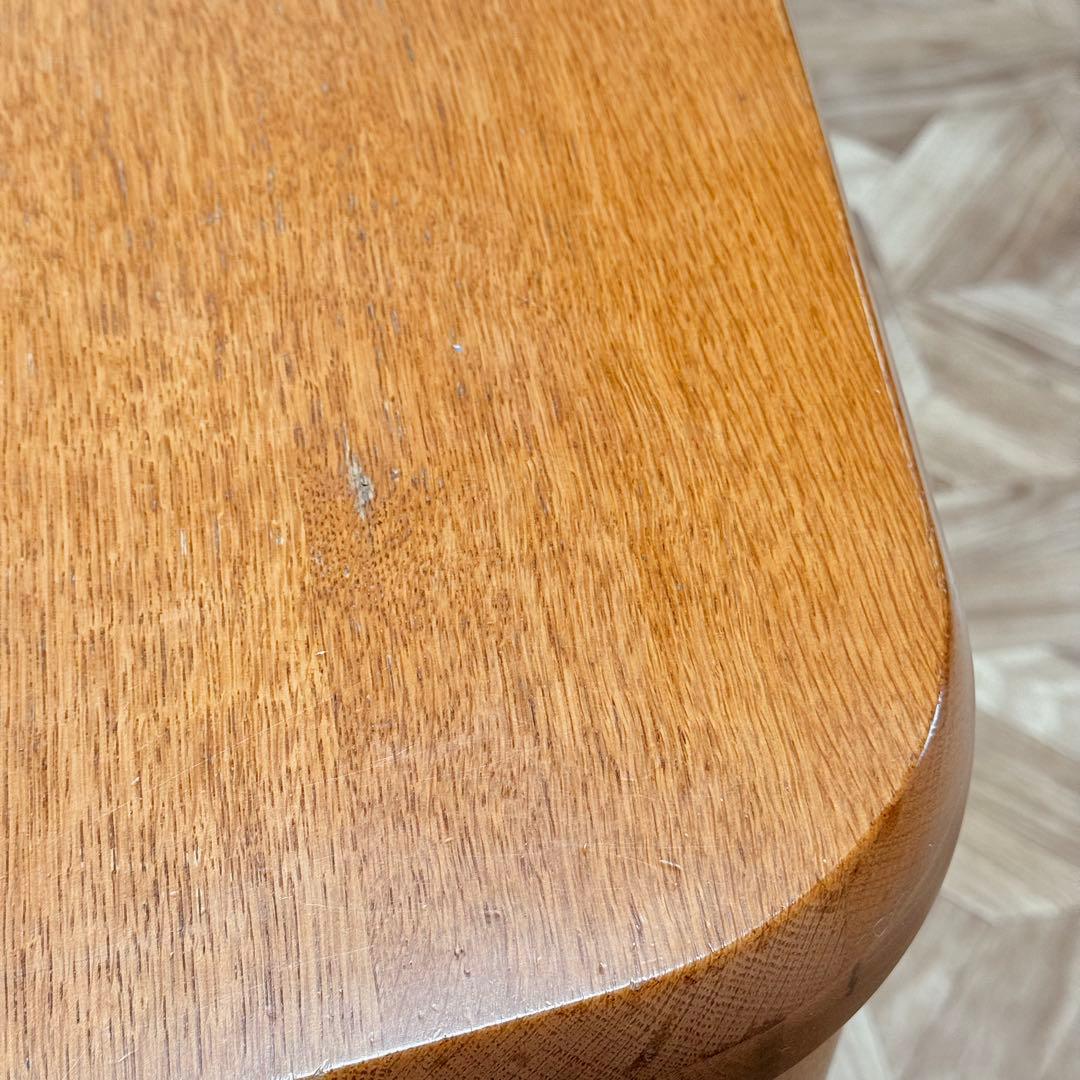 日進木工 4人掛け ダイニングテーブル 130x80cm アンティーク 古道具