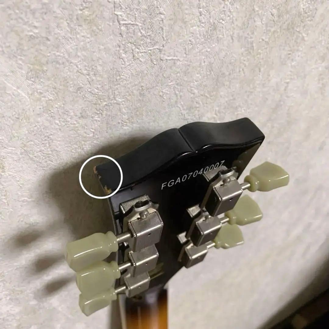 美品！バーニー♦︎ハードケース付　チューナー、弦、ケーブルのおまけ付き