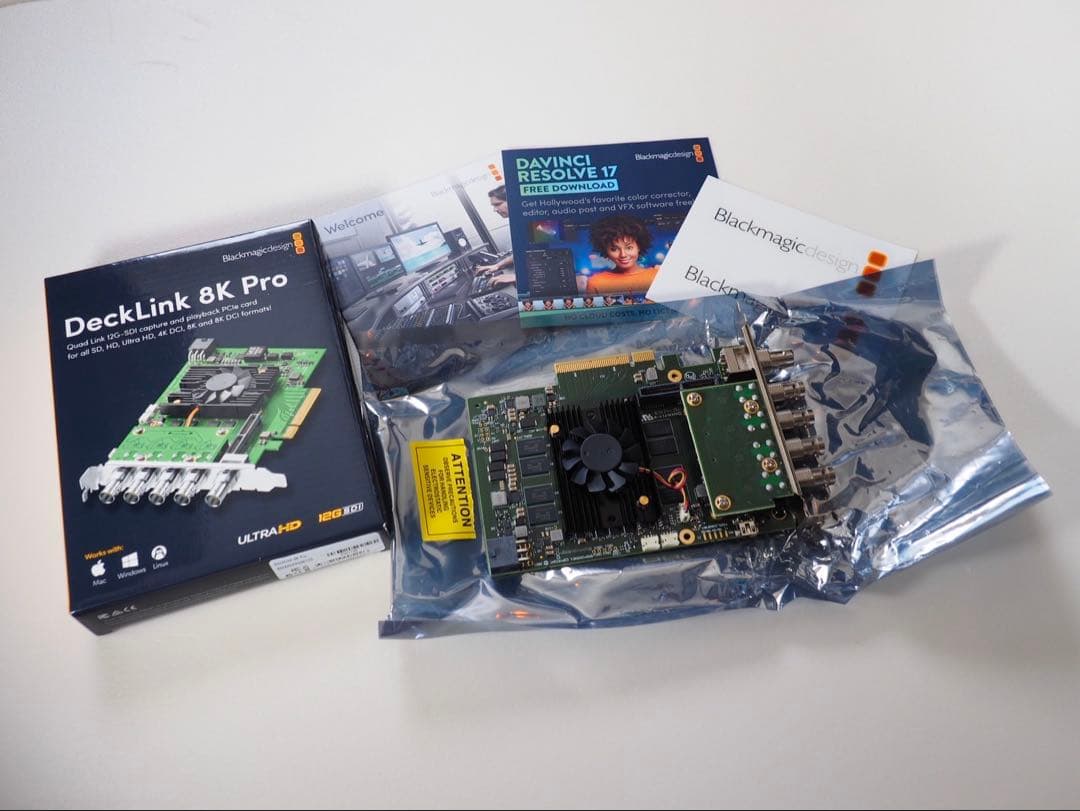 DeckLink 8K Pro ビデオキャプチャーボード