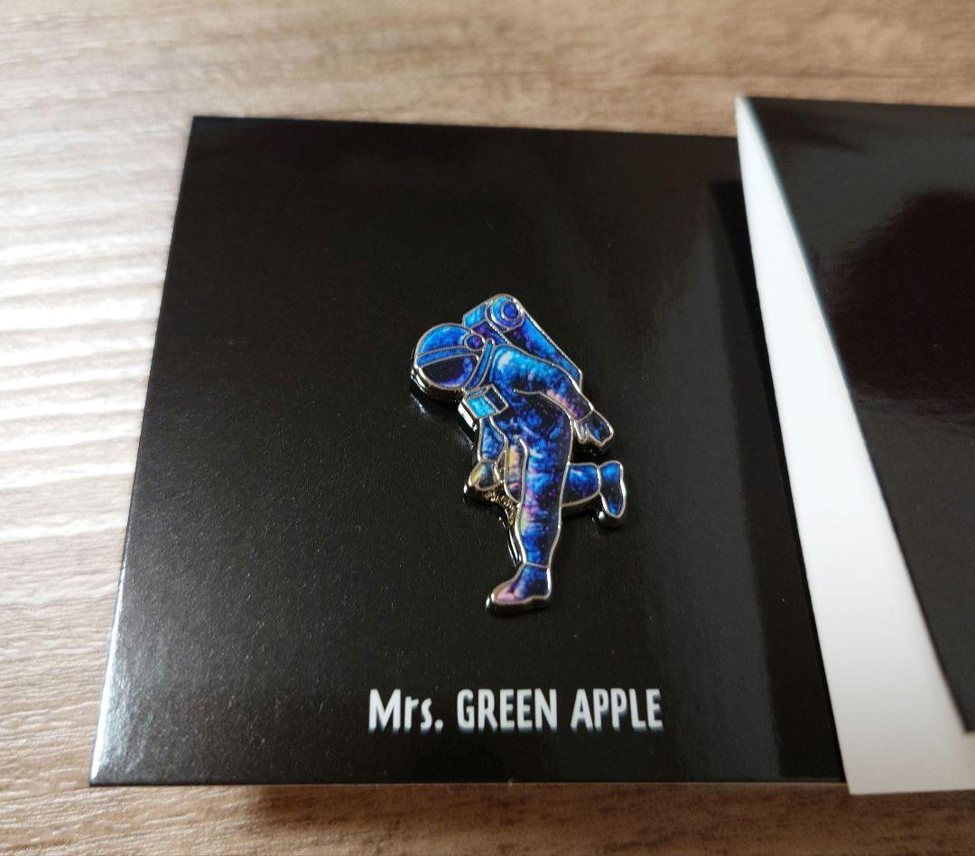 ゼンジン　ピンバッジ　Mrs. GREEN APPLE　ガチャ