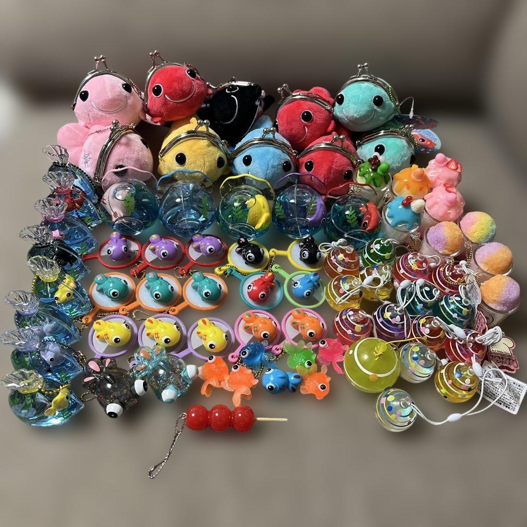 【Green 】夏祭りミニチュアマスコット　まとめ売り