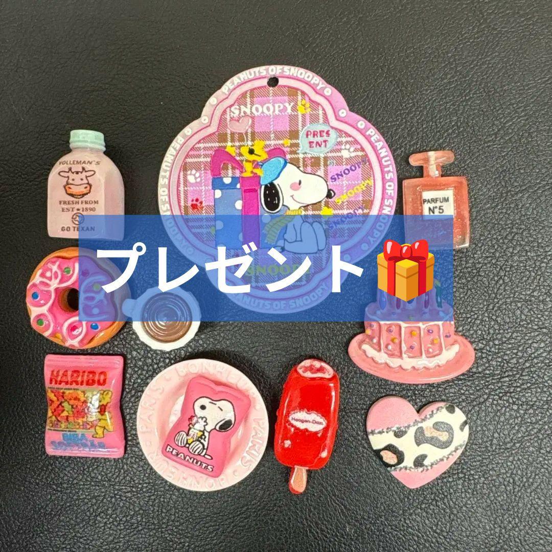 プレゼント専用の為　購入不可 スヌーピーデコレーションパーツ１０点盛り