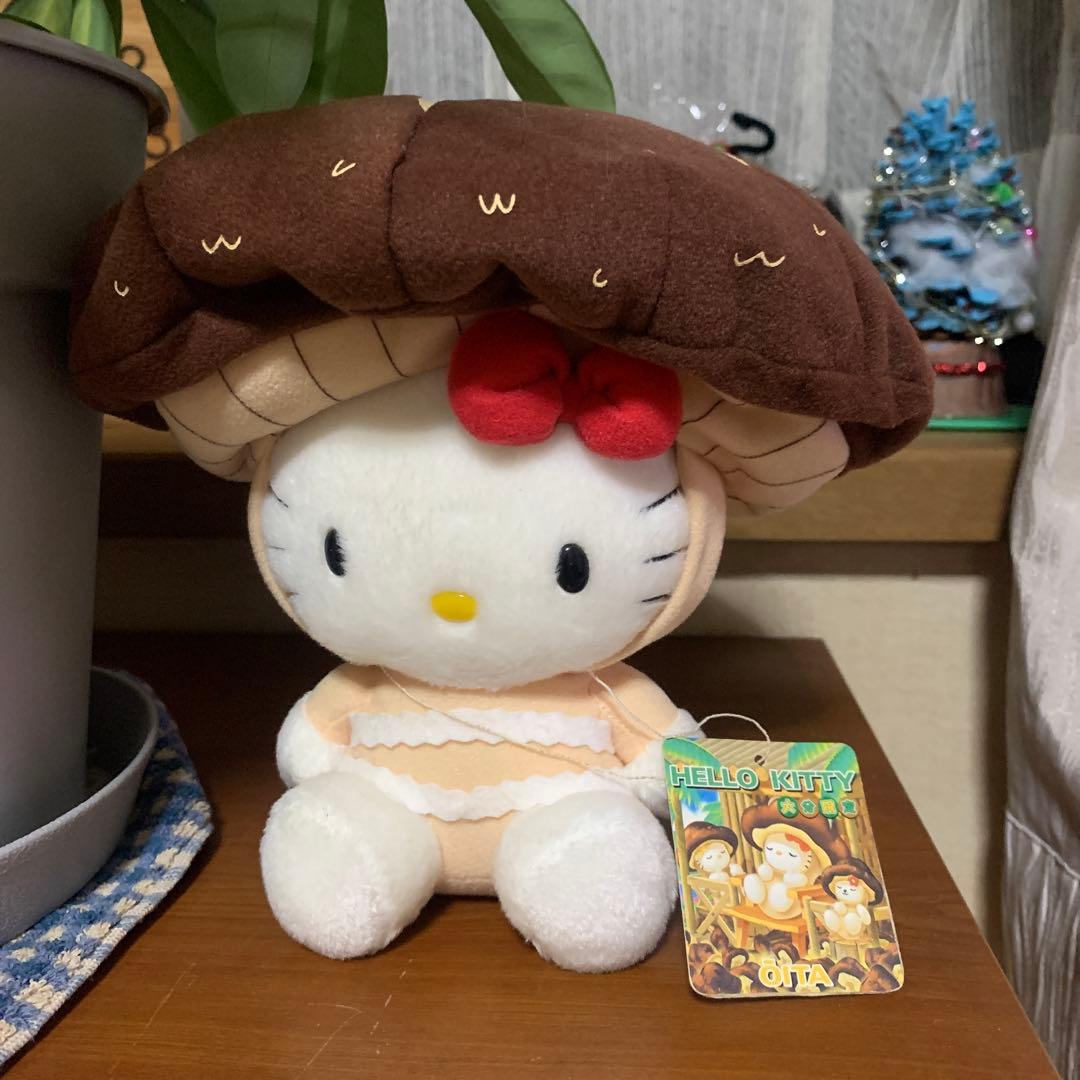 公*o様 【希少】キティ しいたけ 大分限定 ご当地キティ タグ付き