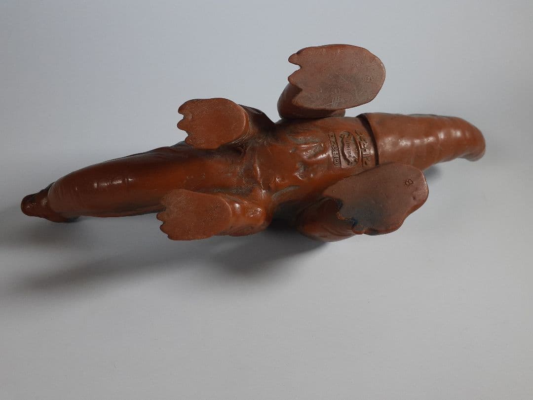 ブルマァク　ディプロドクス　怪獣ソフビ　恐竜100万年　円谷プロ　当時物