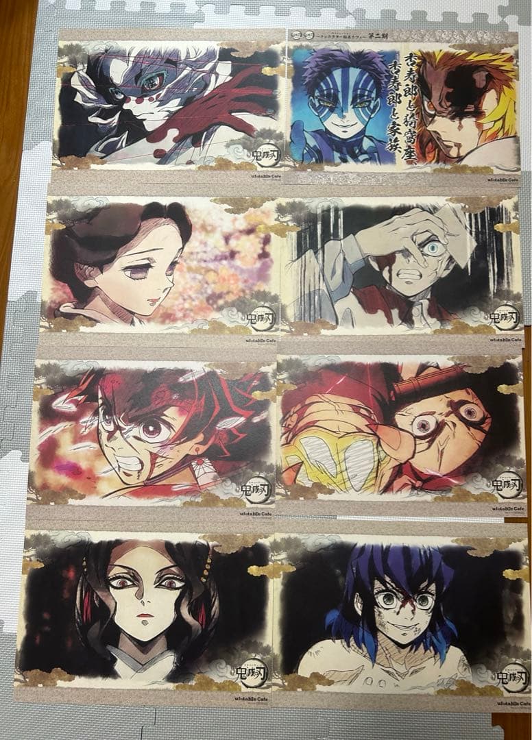 鬼滅の刃　ランチョンマット クリアファイル　まとめ売り