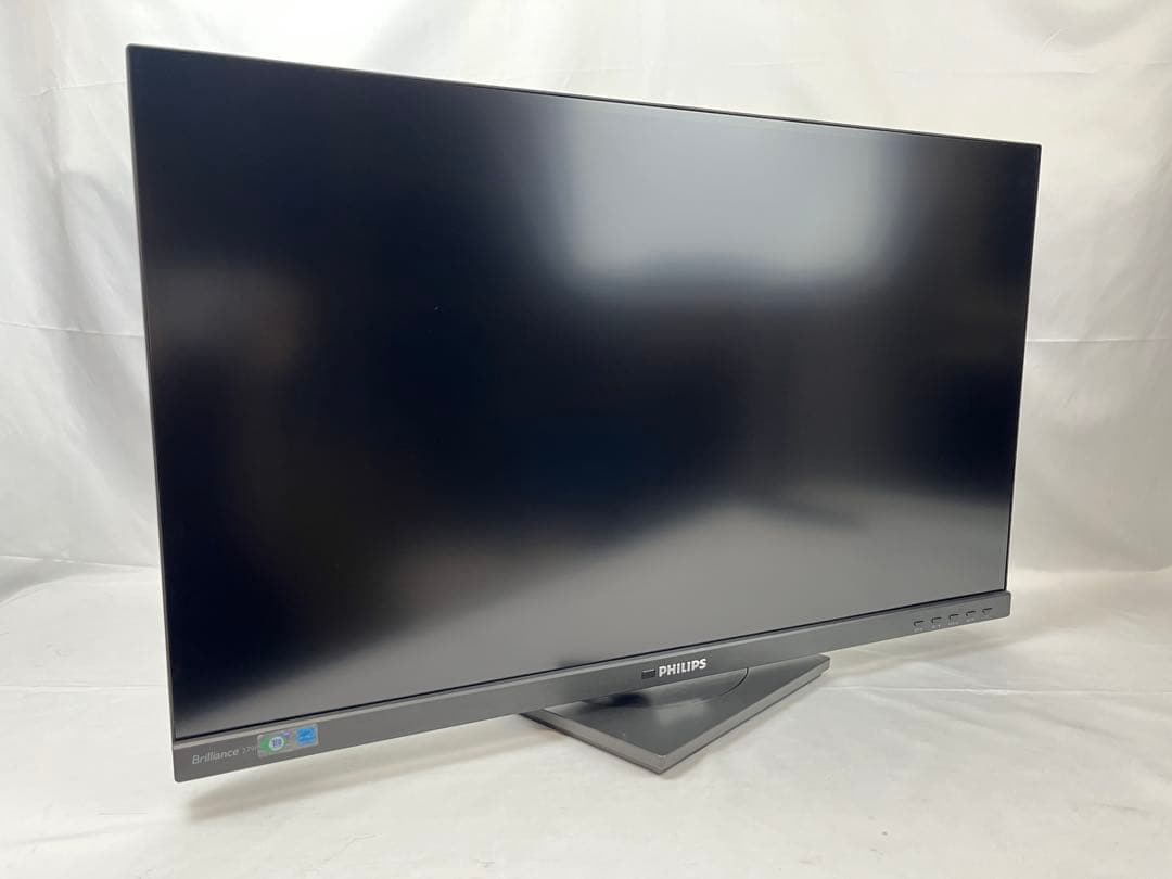 美品4K Philips 279P1 27型モニター内蔵スピーカーUSB-C