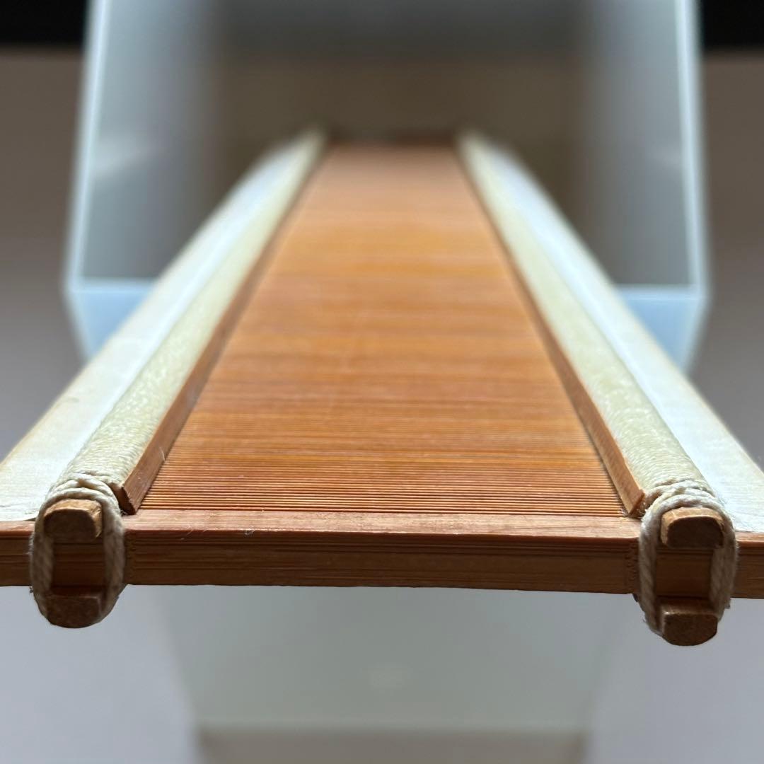 【貴重】②竹筬　東京手織機　筬　30羽　機織り　手織り　織器具