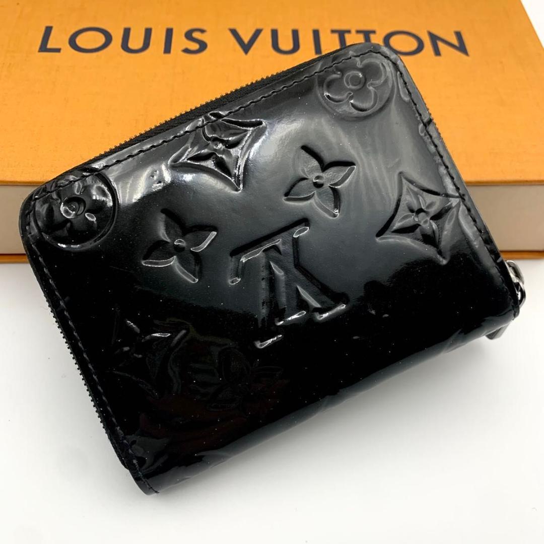 鑑定済み ルイヴィトン ジッピーパース 財布 コンパクト ケース 黒