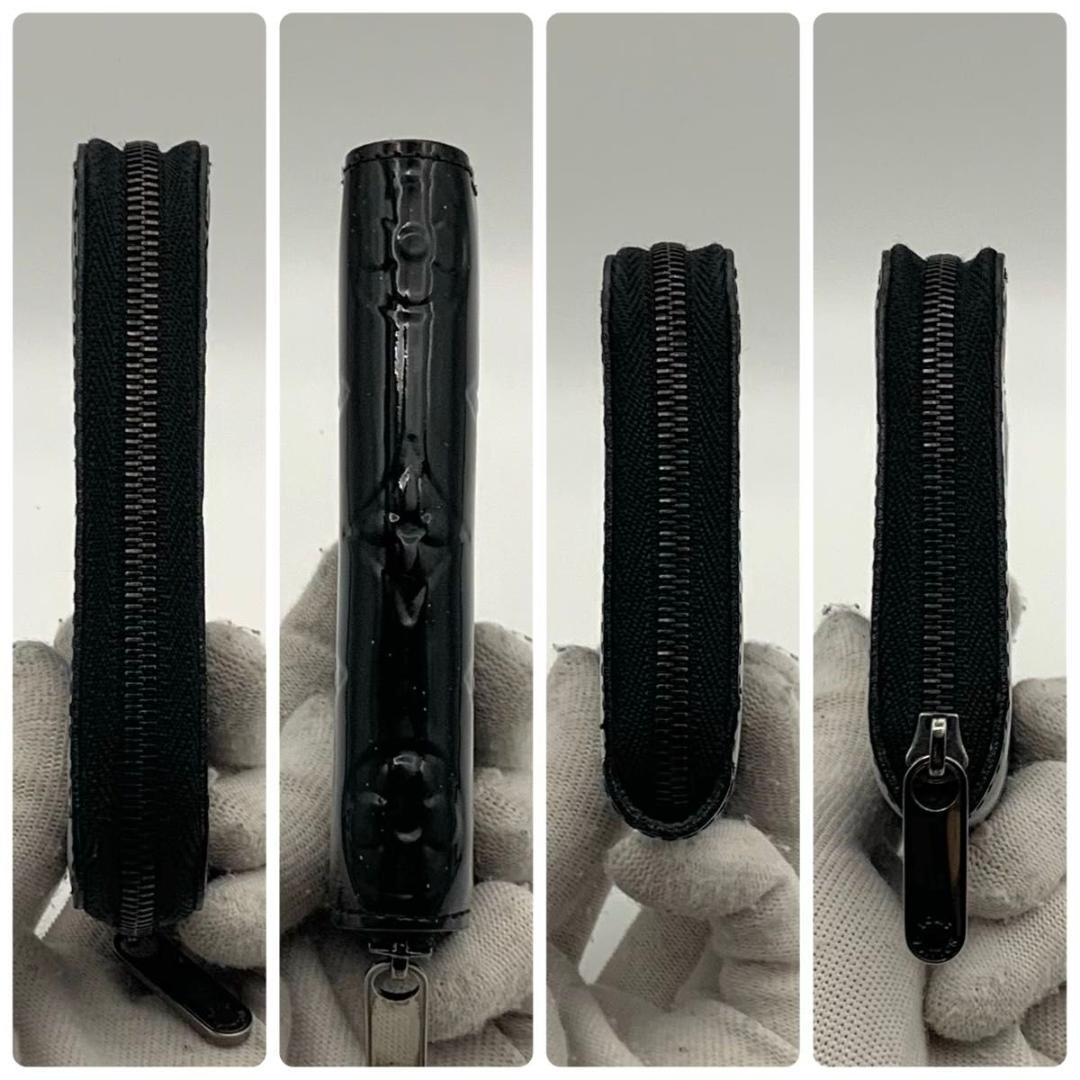 鑑定済み ルイヴィトン ジッピーパース 財布 コンパクト ケース 黒