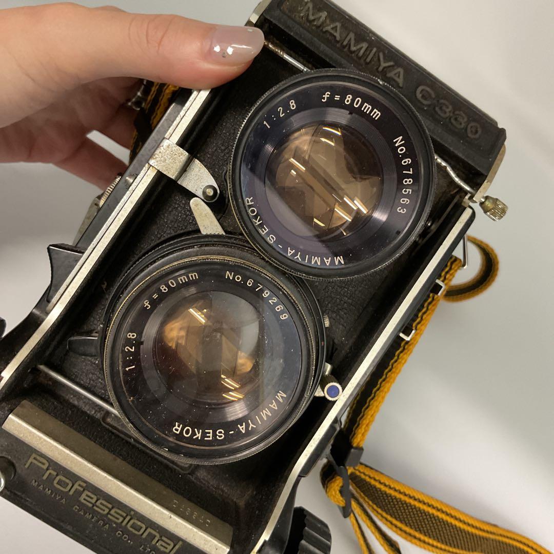 E5386 MAMIYA C330 二眼レフカメラ SEKOR 80mm