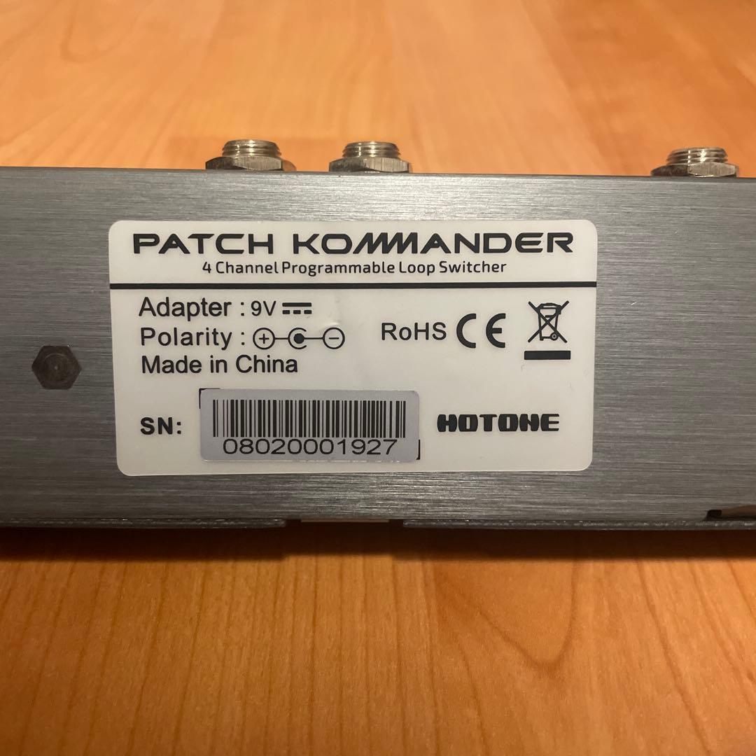 【箱ナシ】HOTONE PATCH KOMMANDER 4ch スイッチャー