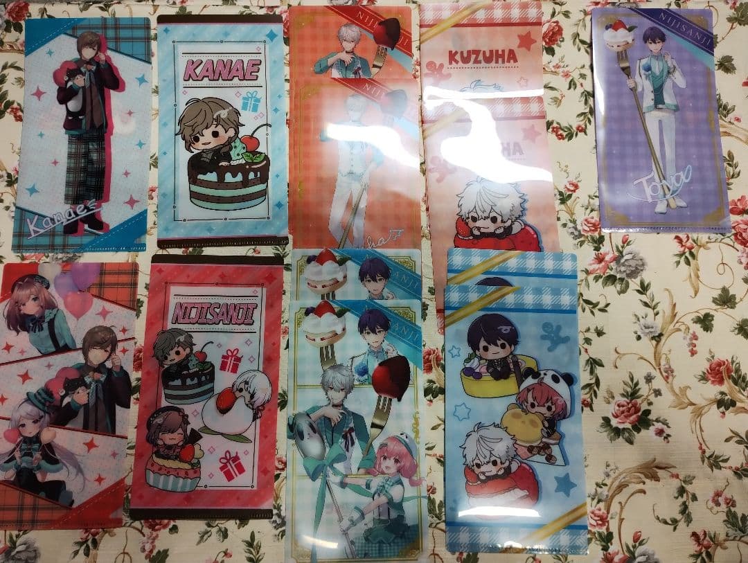 にじさんじホワイトデーファミマコラボ  クリアファイル