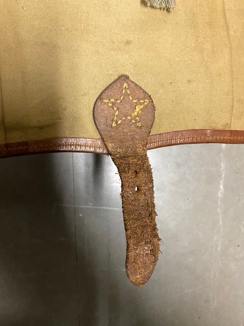 【美品 日本陸軍 将校？兵隊？下士官？ 背嚢】 戦前 当時物 旧日本軍 骨董品