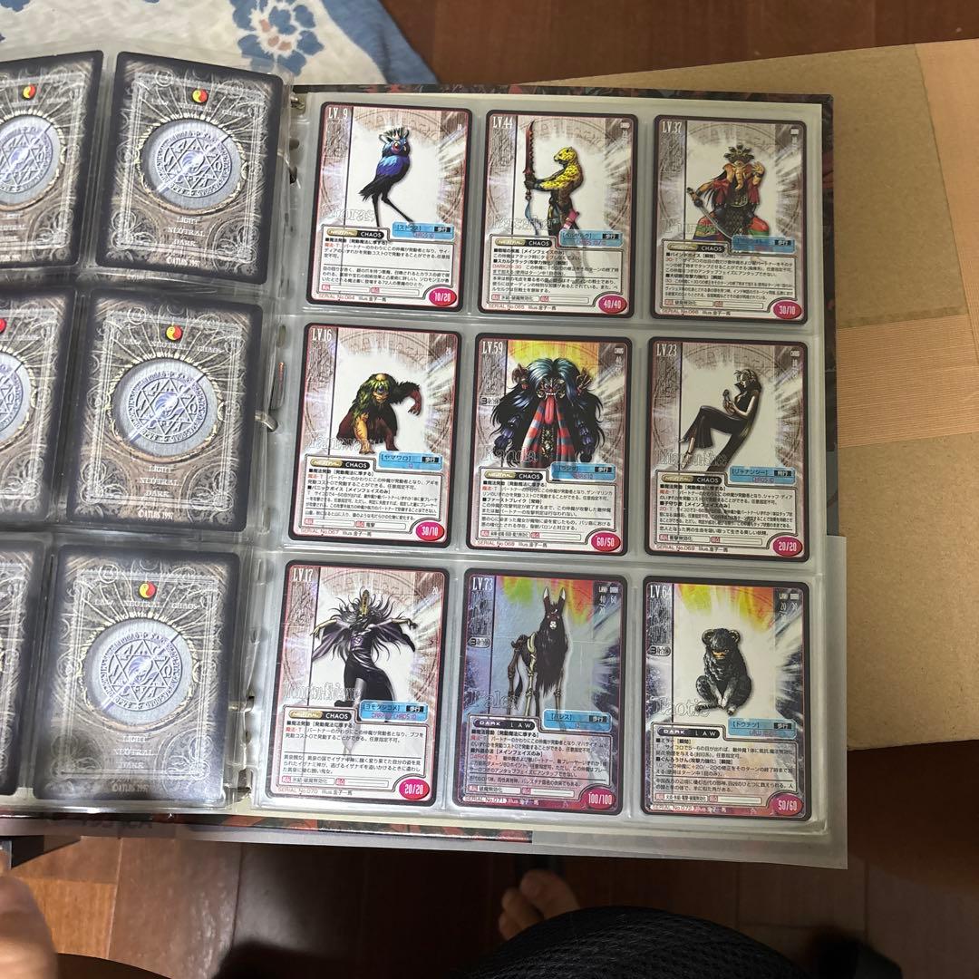 Digital Devil Story TCG バインダー＋カード182枚