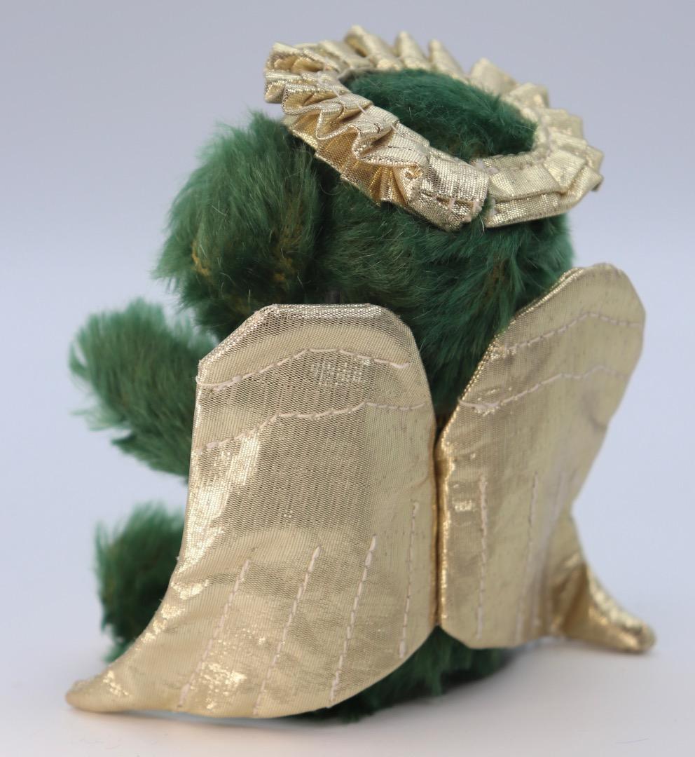 MerryThought 限定版 天使のクマ 緑