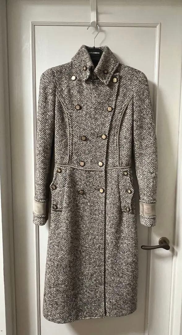 ★美品★DOLCE&GABBANAナポレオンコート　38ドルチェアンドガッバーナ
