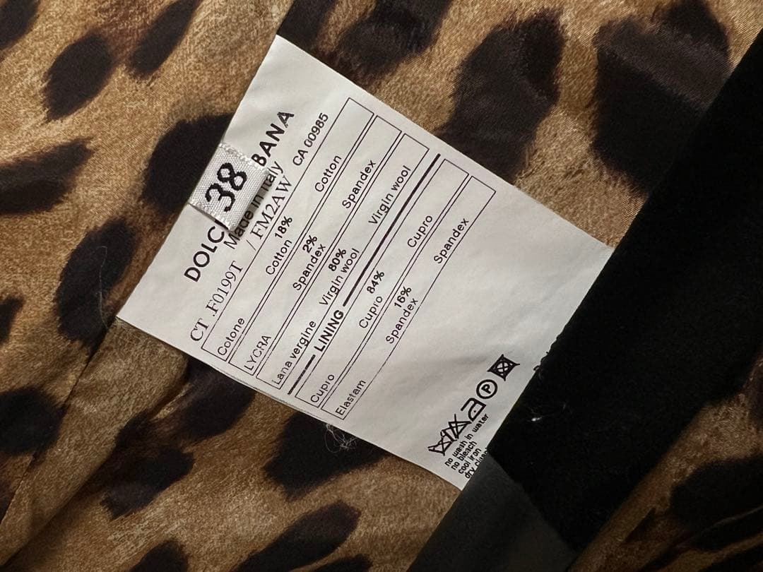 ★美品★DOLCE&GABBANAナポレオンコート　38ドルチェアンドガッバーナ