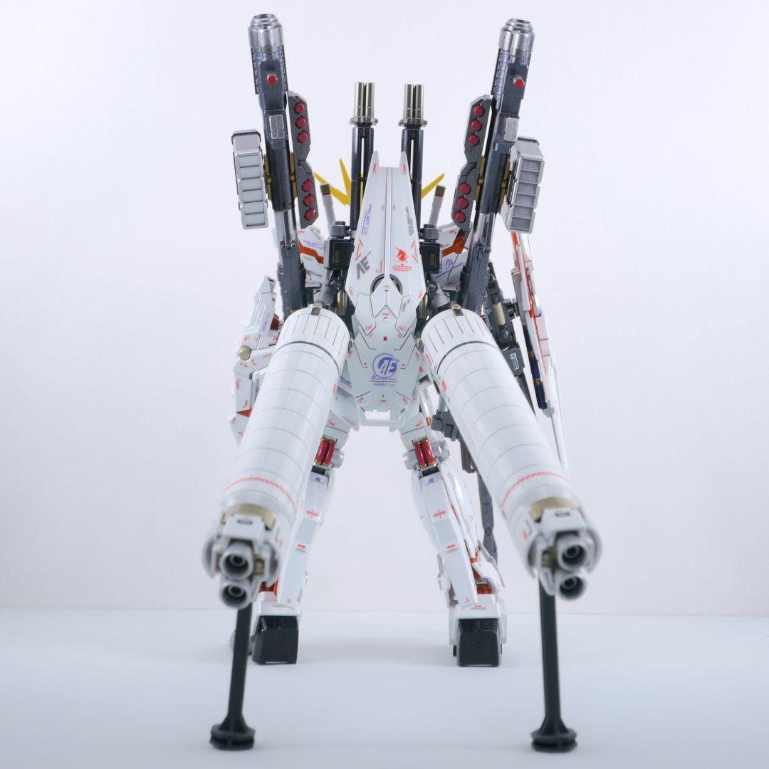 HGUC フルアーマーユニコーンガンダム 白バンシィ 塗装 完成品 バンダイ