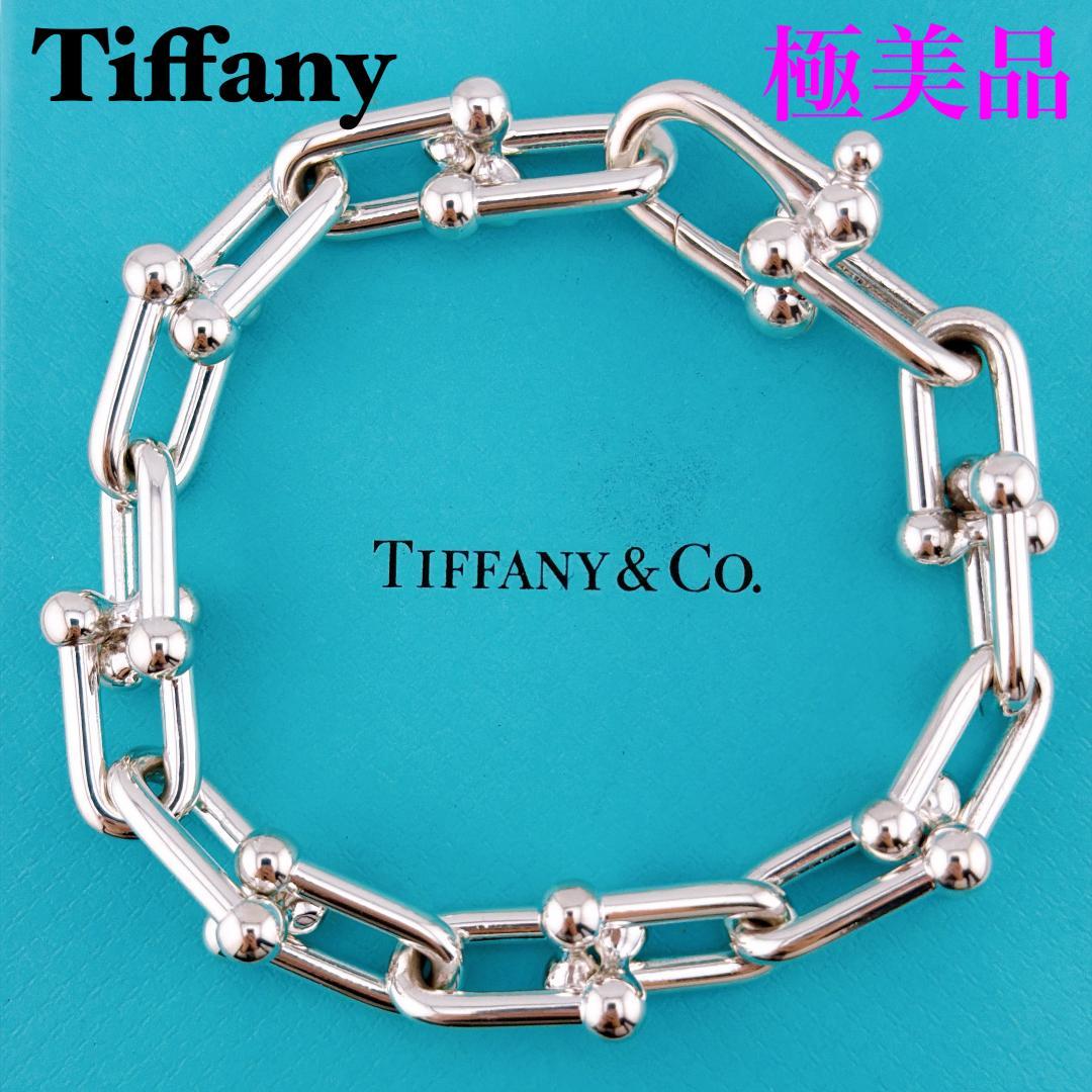 ティファニー ハードウェア ラージリンク 16コマ ブレスレット 2コマ足し