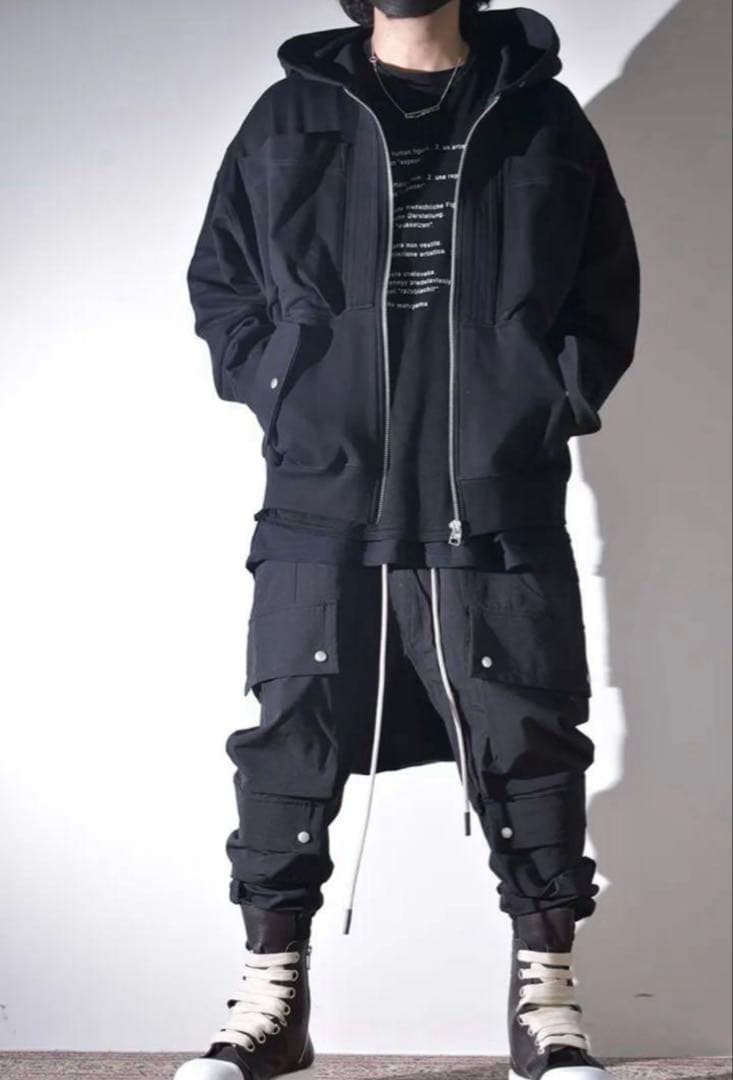 値下げ‼️超美品af artefactサルエルカーゴジョガーパンツ