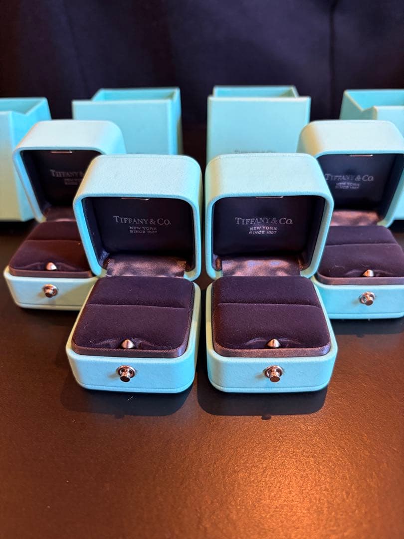 Tiffany & Co. リングケース　空ケース　4個セット　美品