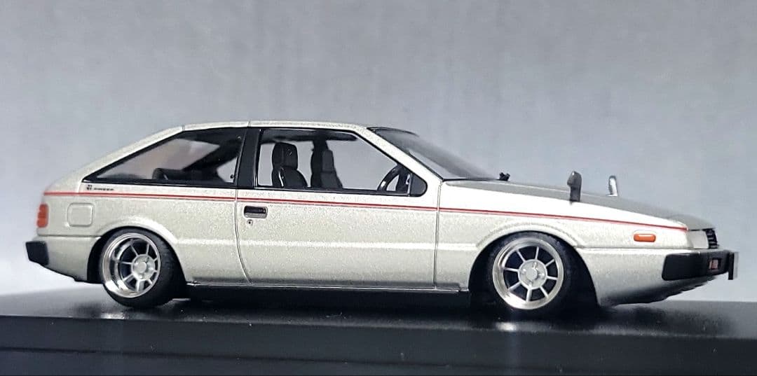 1/43　いすゞ　ピアッツァ改　ハヤシストリート　アルミ製　深リム