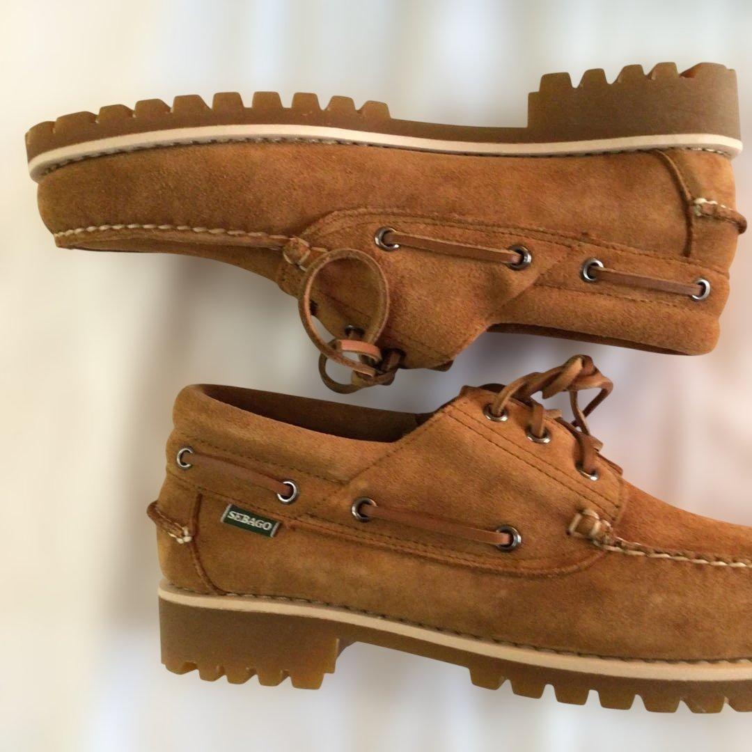 セバゴのCampsides Acadiaスエードモカシンシューズ